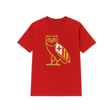 Ovo OG Owl Barcelona Red T shirt