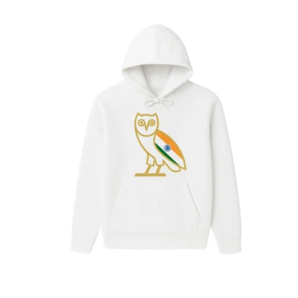 Ovo OG Owl India White Hoodie