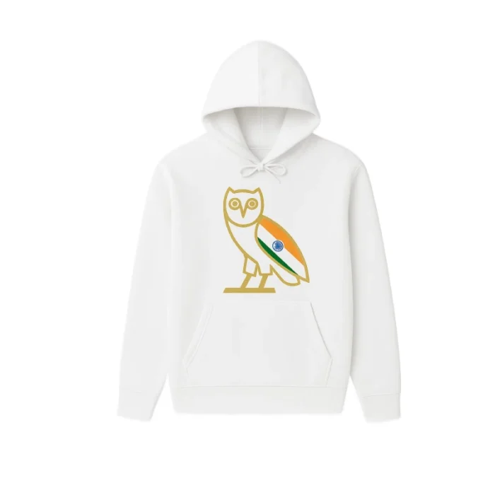 Ovo OG Owl India White Hoodie