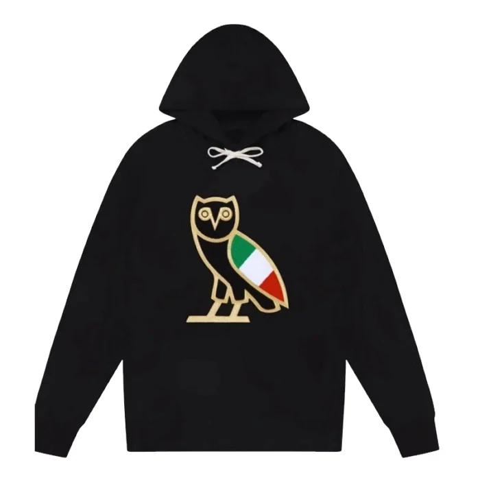 Ovo OG Owl Italy Black Hoodie