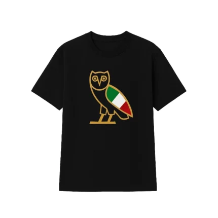 Ovo OG Owl Italy Black T shirt