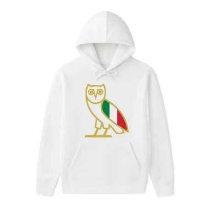 Ovo OG Owl Italy White Hoodie