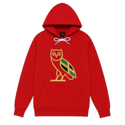 Ovo OG Owl Jamaica Red Hoodie