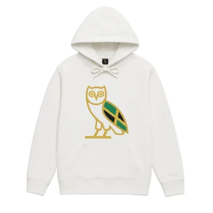 Ovo OG Owl Jamaica White Hoodie