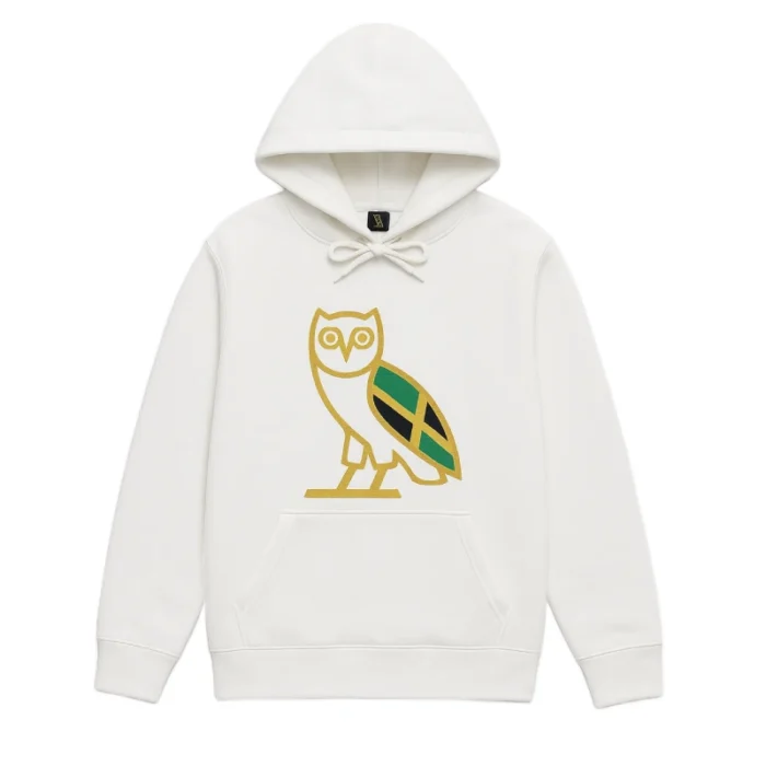 Ovo OG Owl Jamaica White Hoodie