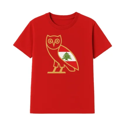 Ovo OG Owl Lebanon Red T shirt