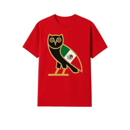 Ovo OG Owl Mexico Red T shirt