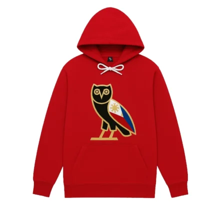 Ovo OG Owl Philippines Red Hoodie