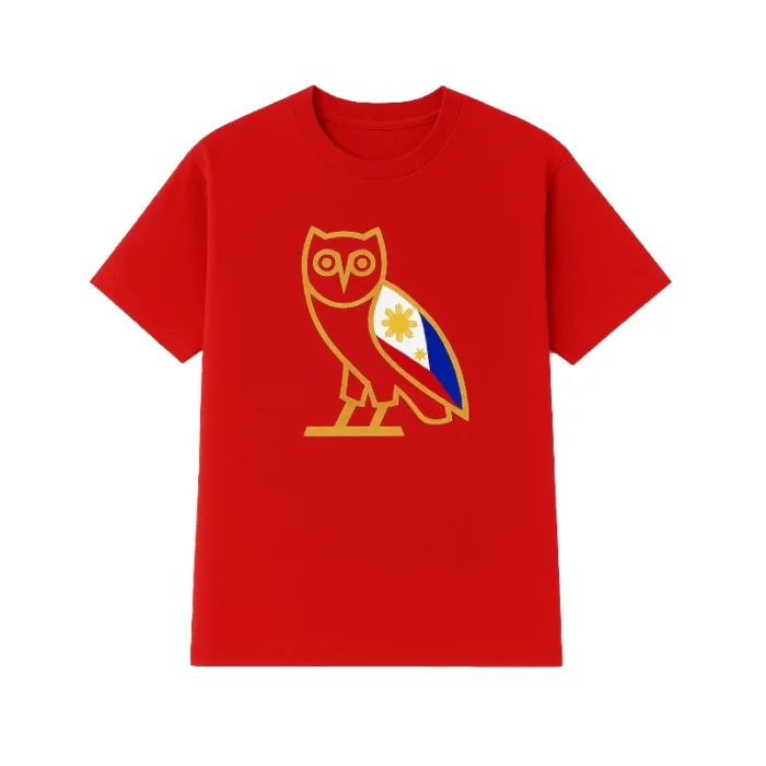 Ovo OG Owl Philippines Red T shirt