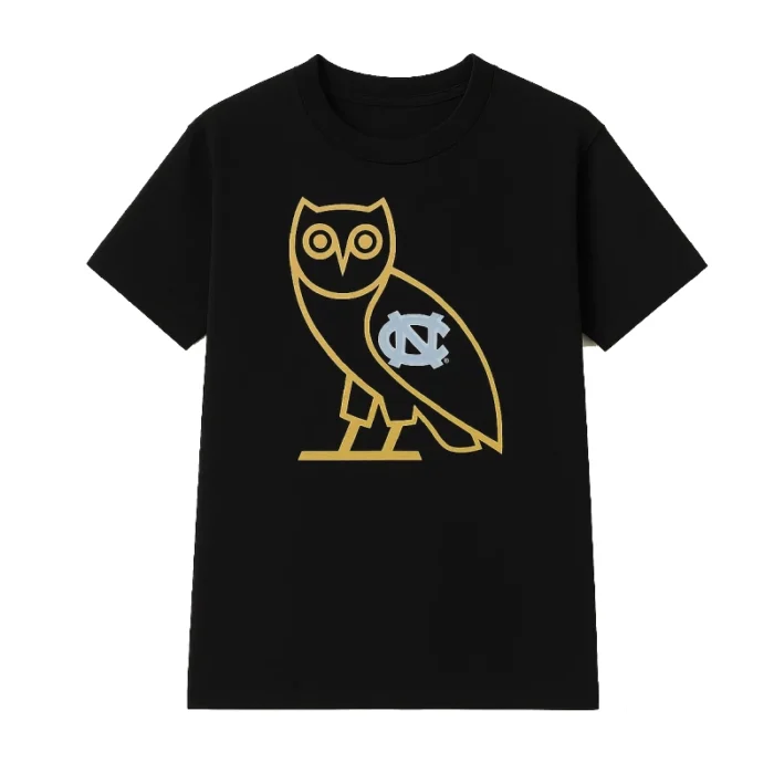 Ovo OG Owl UNC Black T shirt