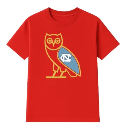 Ovo OG Owl UNC Red T shirt