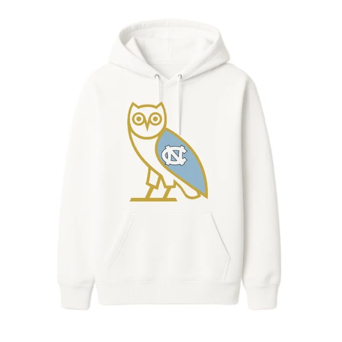 Ovo OG Owl UNC White Hoodie