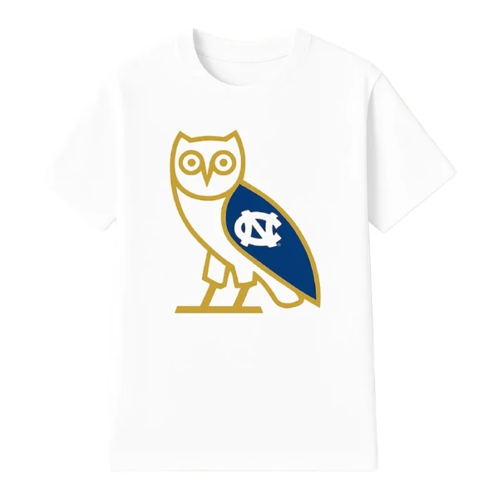 Ovo OG Owl UNC White T shirt