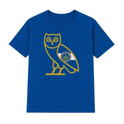 Ovo OG Owl WYN Las Vegas Blue T shirt