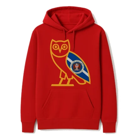 Ovo OG Owl WYN Las Vegas Red Hoodie