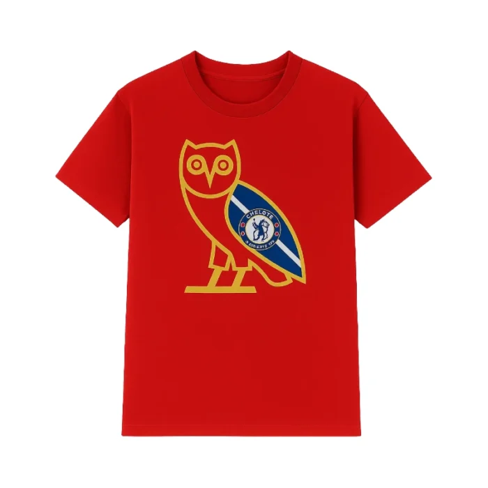 Ovo OG Owl WYN Las Vegas Red T shirt