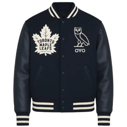 Ovo Toronto Maple Leafs Black Jacket