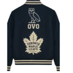 Ovo Toronto Maple Leafs Black Jacket-back
