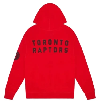 Ovo Toronto Raptors OG Red Hoodie-back