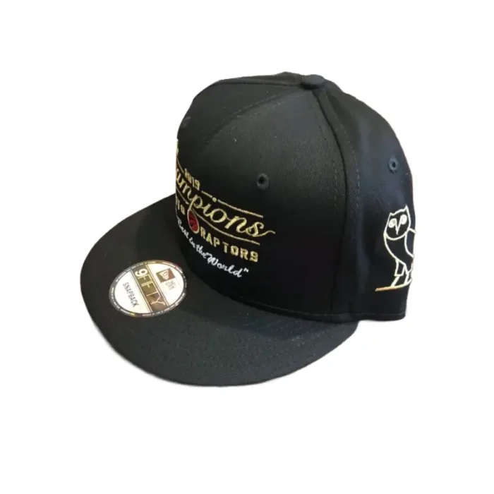 Ovo X Toronto Raptors Champion Hat side