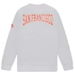 Ovo x Nfl San Francisco 49ers Heather Grey Crewneck-back