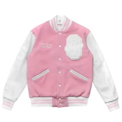 Ovo x Root Valentine Varsity Pink Jacket
